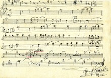 4th. page of imbeded notated music
