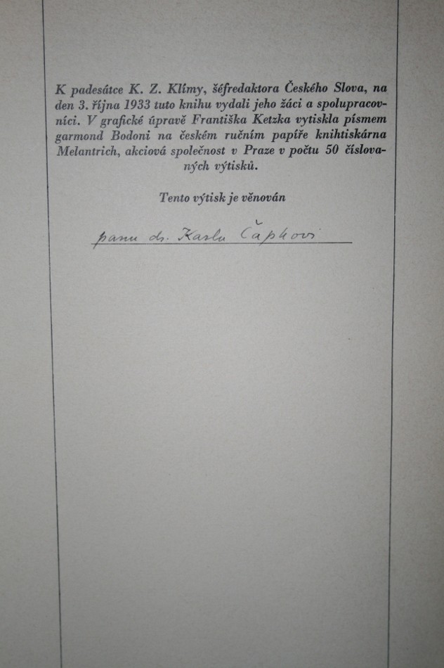 věnování
