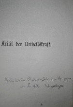 title page and inscription