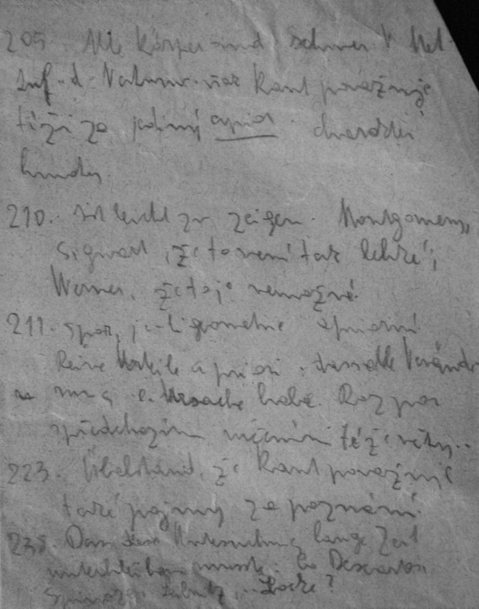 seventh leaf of excerpts - second page