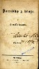 title page of the first part