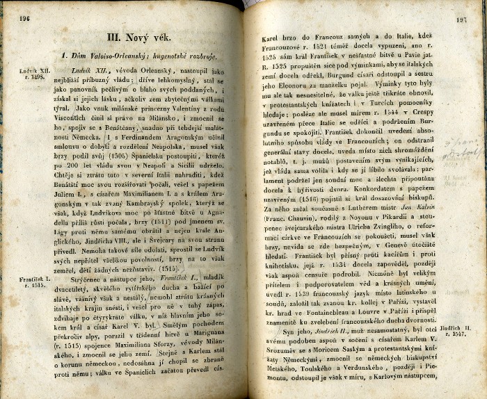 inscription to the text