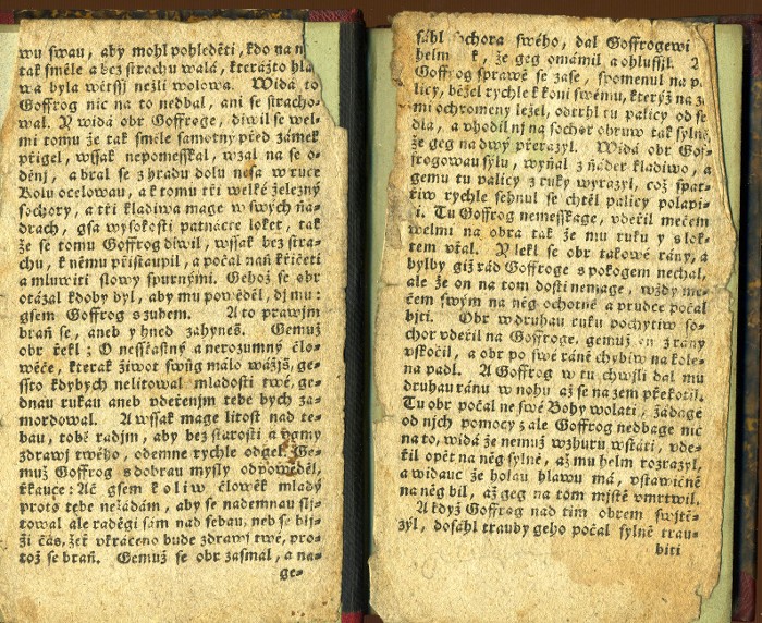 inserted a few pages of an older document - page no. 2 and 3 