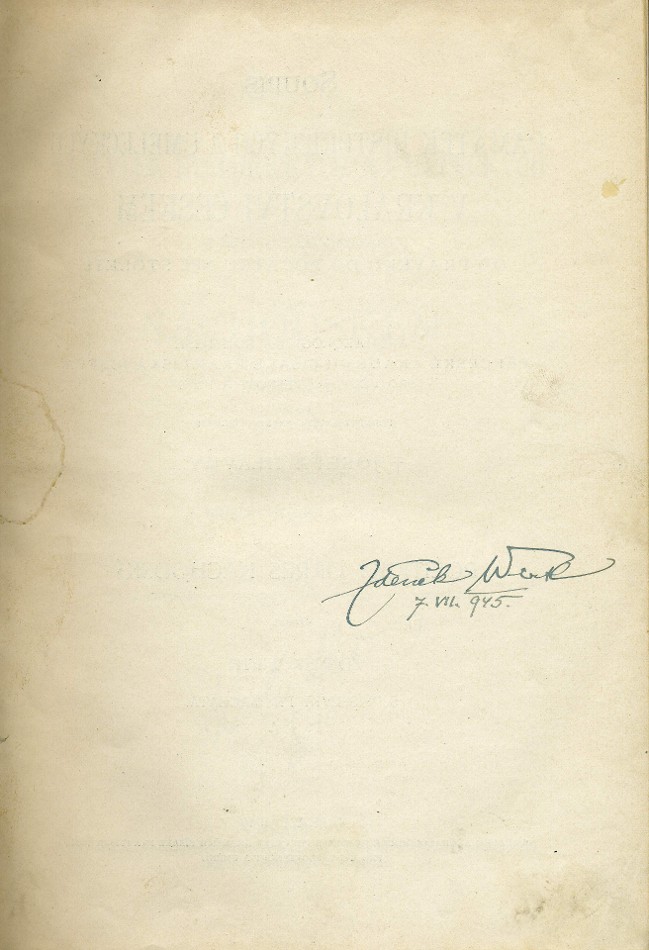signature of author