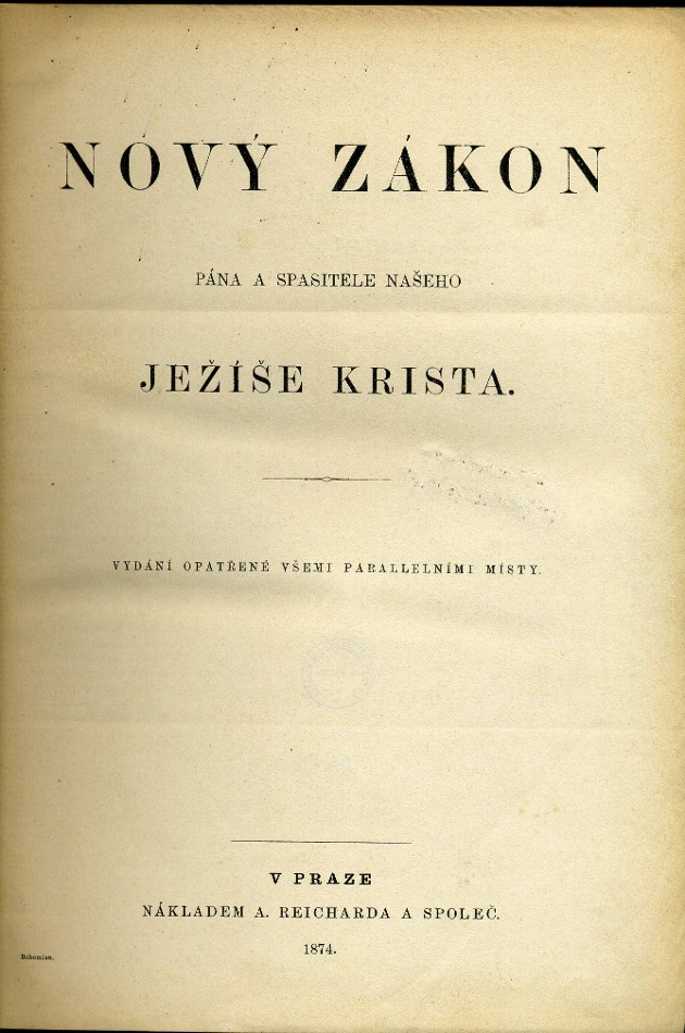 titulní strana