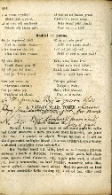 a few verses inscripted by Aleš´s hand