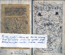 inscription of Marina Aleš (Aleš´s daughter)