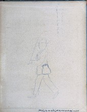 drawing with a notes of Aleš´s daughter
