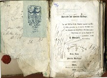 title page with signature