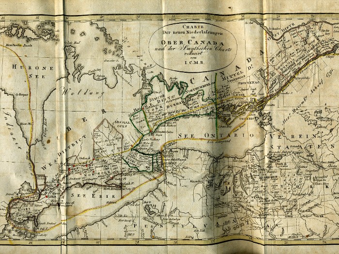 kolorovaná mapa