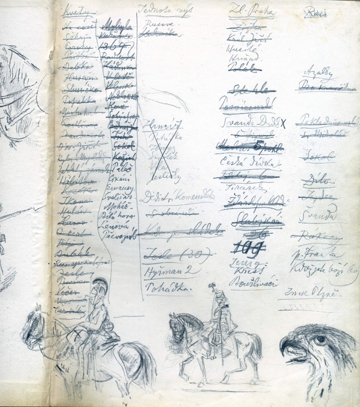kresby a zakázky ilustrací