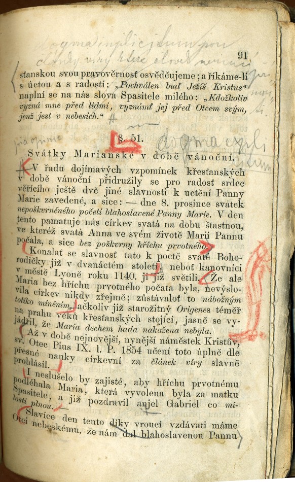 child´s drawing II and inscription