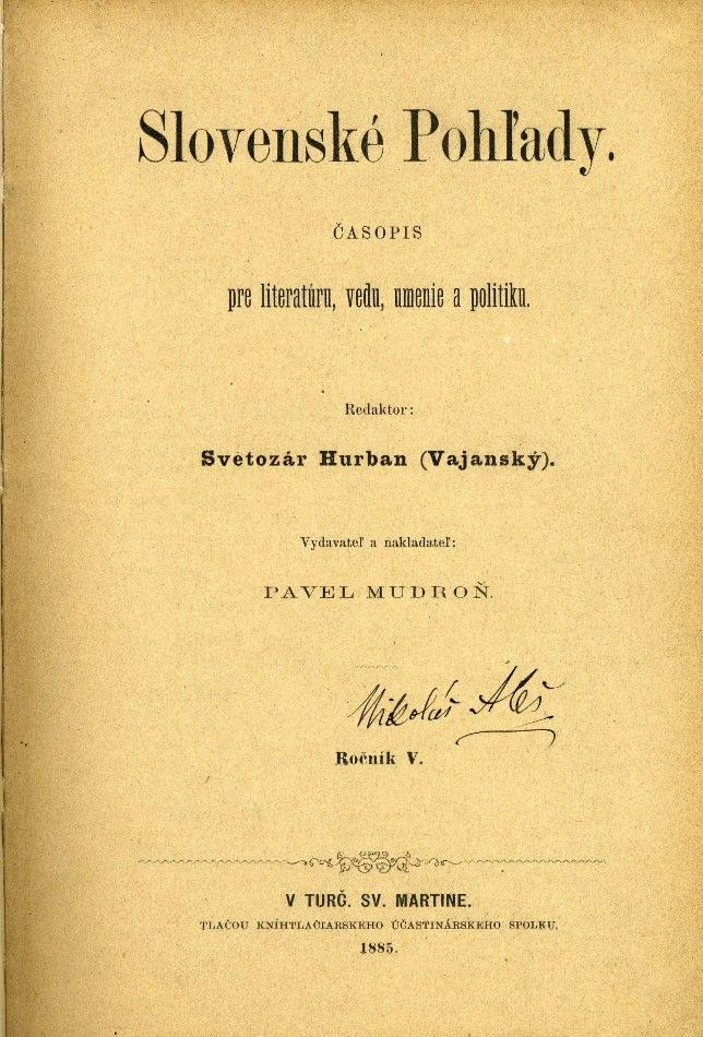 titulní strana a podpis