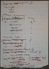 inserted list of Čapek´s notes about plants IX