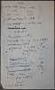 inserted list of Čapek´s notes about plants V