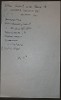 vložený list s Čapkem vypsanými jmény rostlin VI - druhá strana